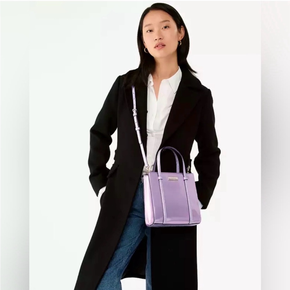 Kate Spade Kenzie Small Tote Crossbody in Quartz Pink